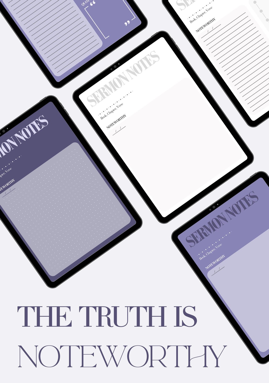 Printable Sermon Notes Outline Bible Study Guide Sermon Notes Template ...
