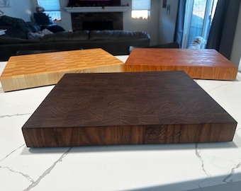 Handcrafted 2" Thick Chopping Block