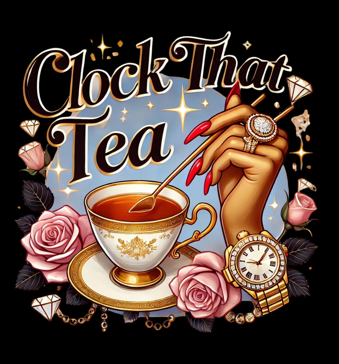 Clock That Tea - Etsy