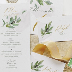 Tuscany Vineyard Wedding Collection, Olive Branch image 7