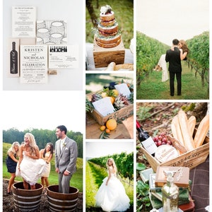 Vineyard & Wine Wedding Invitation Collection, Wine Tasting image 3