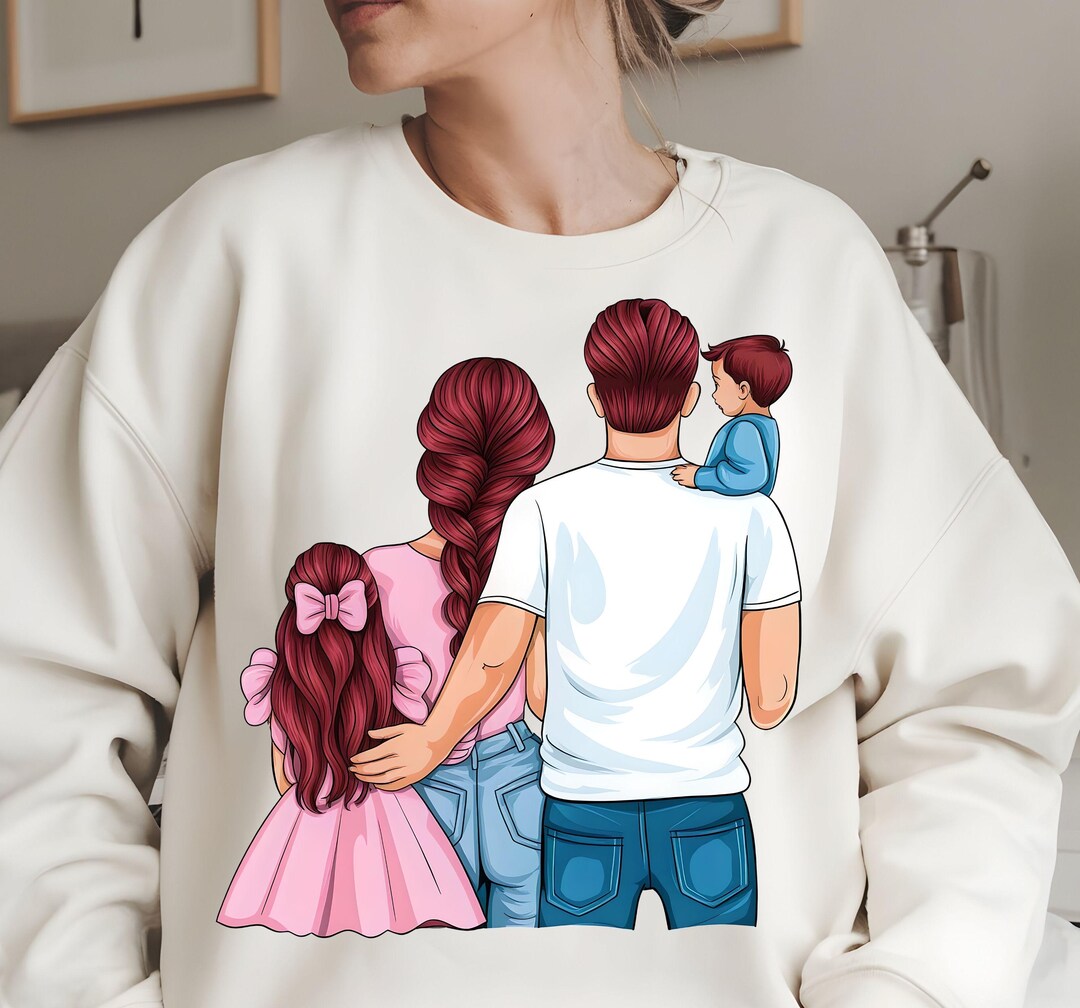 Family PNG, Father Mother Son and Daughter PNG, Parents and Kids PNG ...