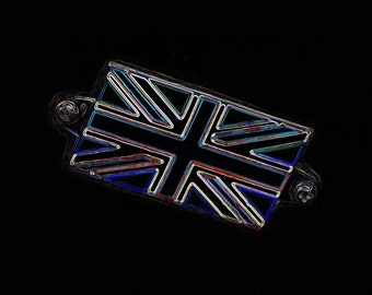 Neon Union Jack - 10x8 - Digital Art Print - British, UK, icon, flag, England, Northern Ireland, Scotland, Wales