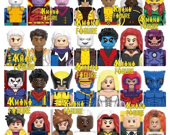 X-Men 97 Mini Figures Classic Series New Wave Avengers Fantastic 4 Gambit Deadpool Wolverine Vintage Dofp X Men Super Hero Marvel UK SELLER