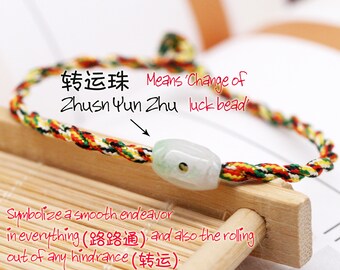 Zhuan Yun Zhu Unisex Bracelet - Jadeite - Etsy