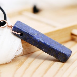 Inner peace (unisex) necklace - lapis lazuli