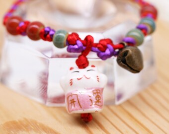 Maneki Neko bracelet