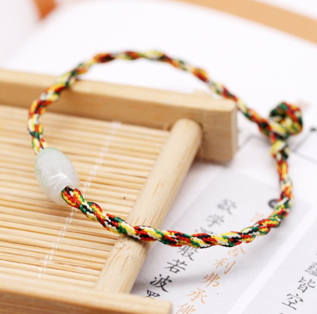 Zhuan Yun Zhu Unisex Bracelet - Jadeite - Etsy