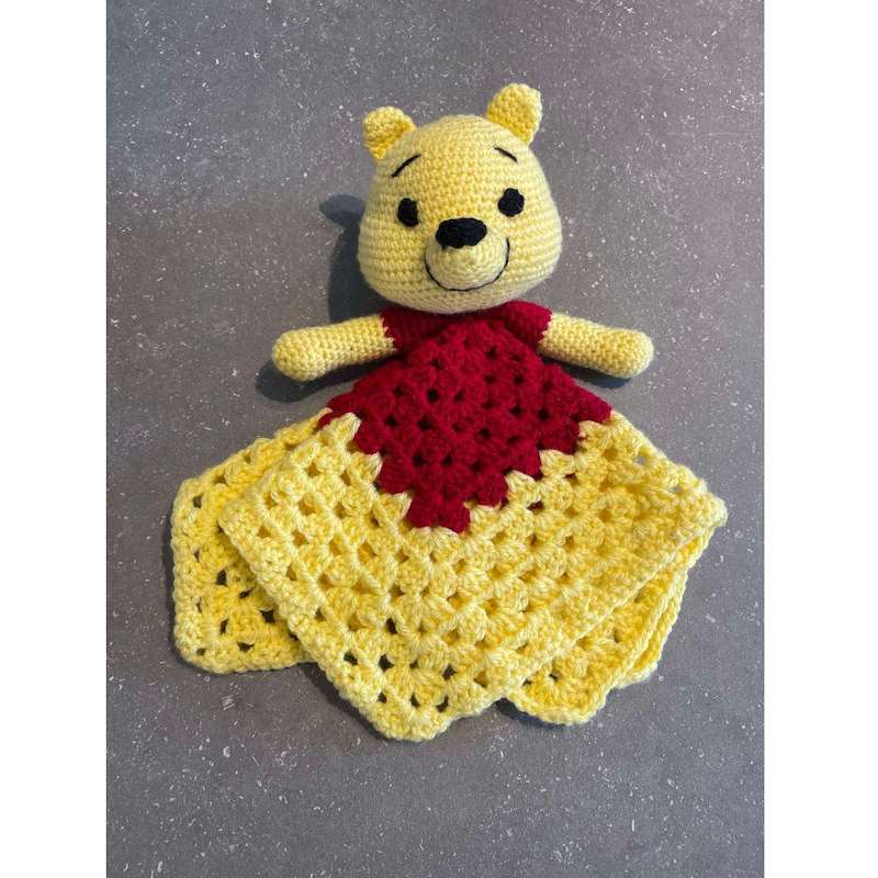 Crochet Winnie the Pooh Blanket Etsy