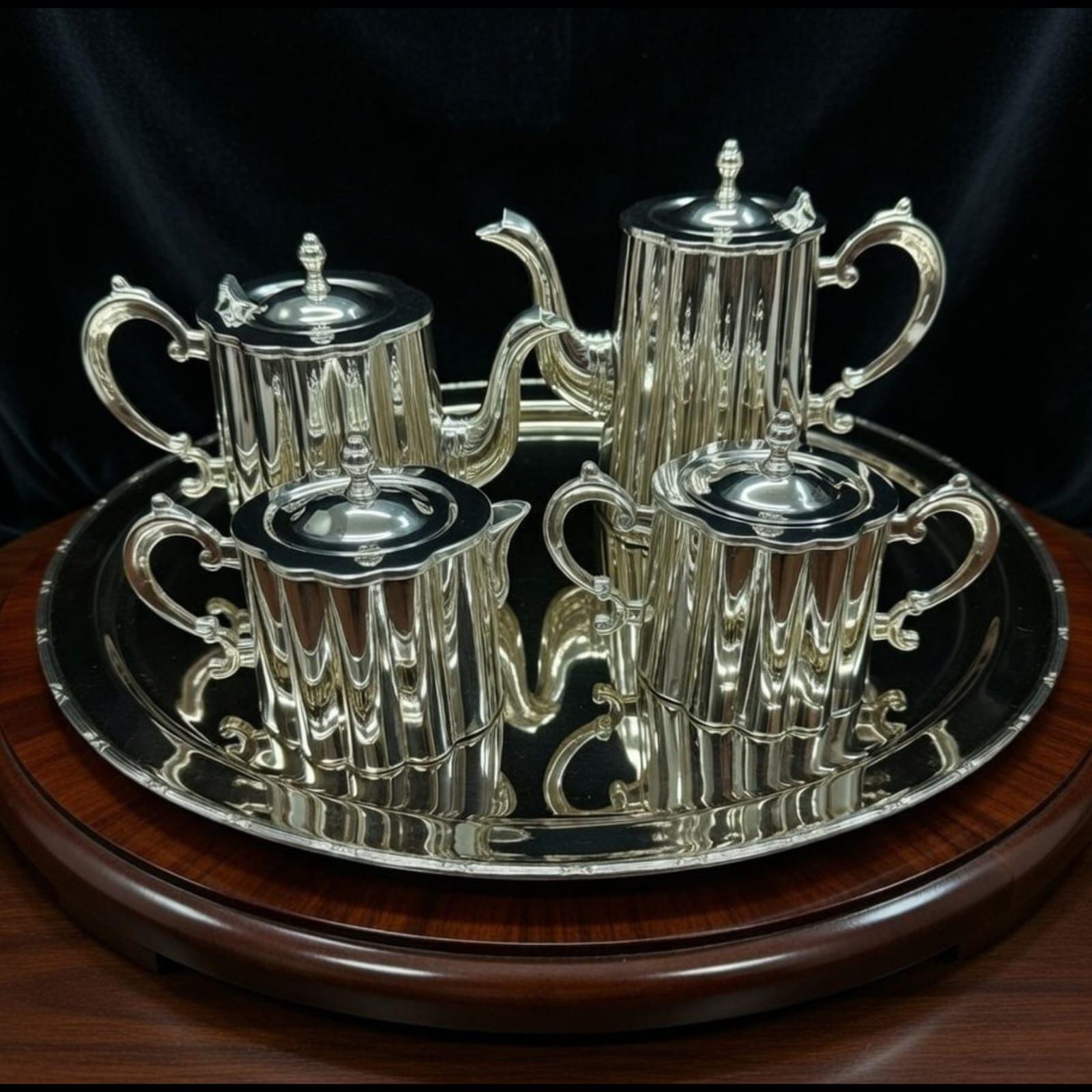 Rogers Brothers Silver Tea Sets - Etsy Canada