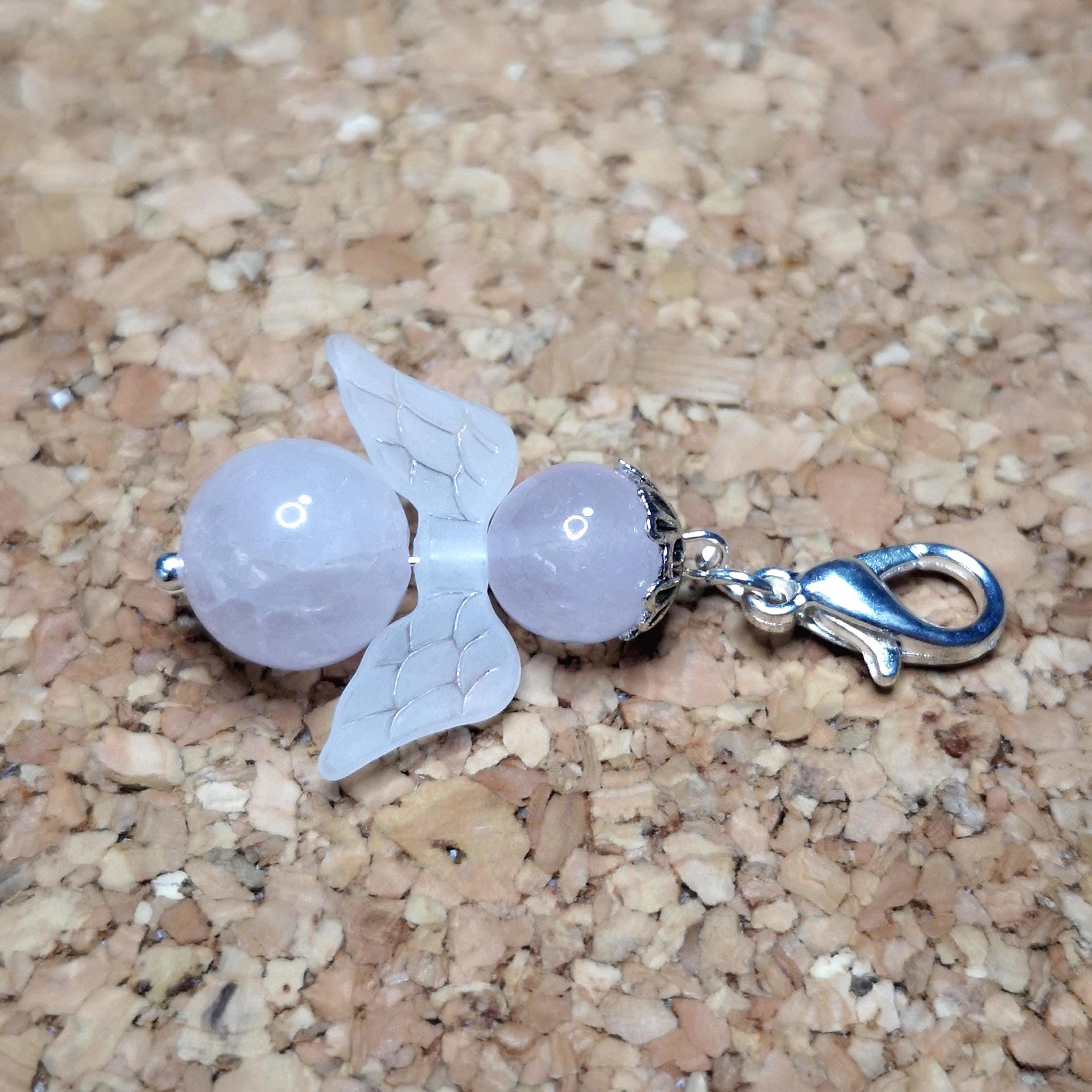 Milaboo® Llavero De ángel De La Guarda Con Piedras Preciosas