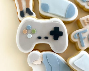 Gaming remote cookie stamp and cutter