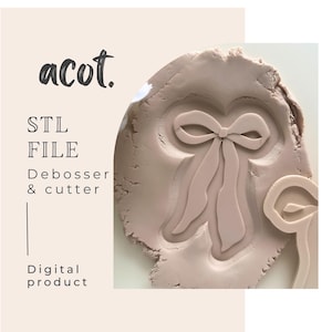 Bow V3 debosser and cutter STL file