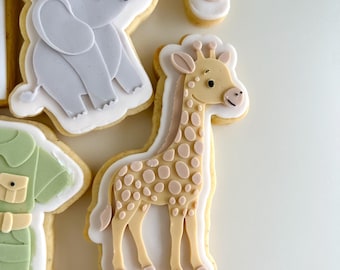 Giraffe V2 cookie stamp and cutter