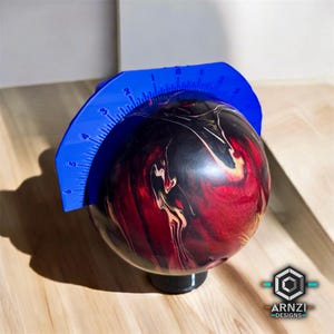 Quarter Scale Bowling Ball Layout Tool - Pro Shop Tool