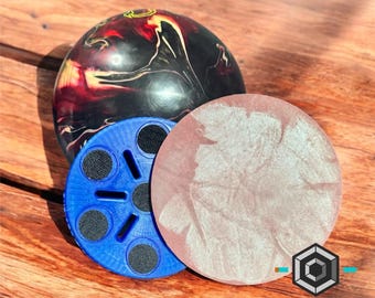 Bowling Ball Surface Pad Tool – Hand Application Block