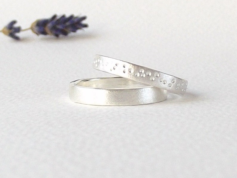 bague en argent mat bague en argent mat