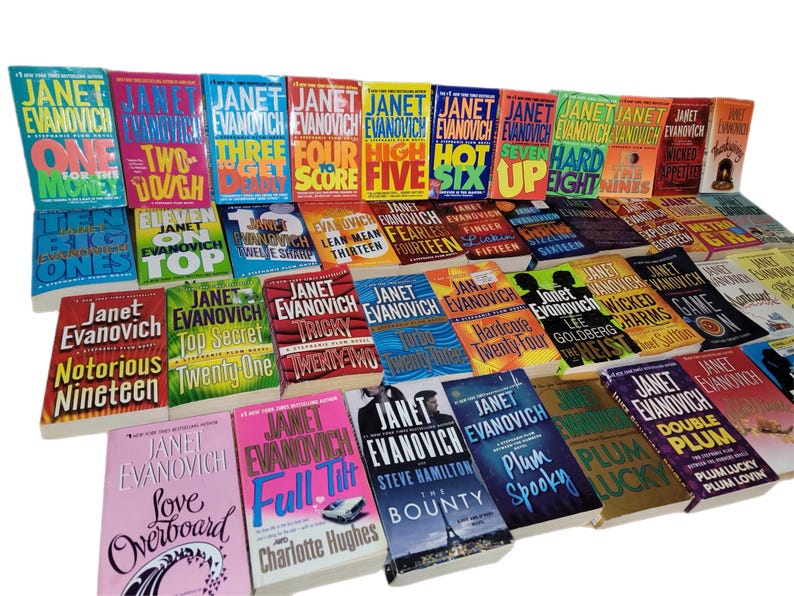 Evanovich Mystery 5 Books Lot Stephanie Plum Series Paperbacks