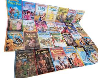 Treasury of Illustrated Classics: Hardcover Book Lot of 10
