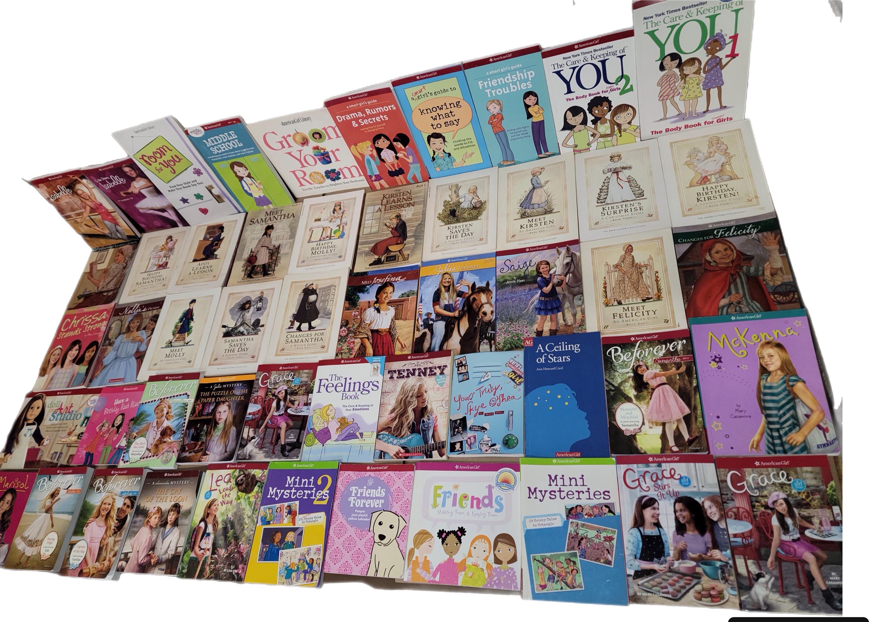 Lot of American Girl Library Doll Collection History