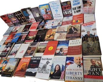 15 Lb Political Science Book Lot: Government, Law, Current Events