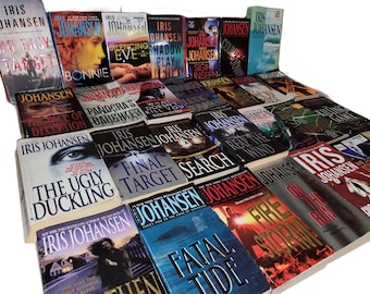 Lot of 5 Iris Johansen Mystery Books: Paperback Crime Fiction