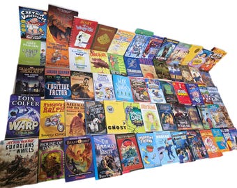 Boys' Chapter Book Lot: Ages 7-12, Homeschool & Classroom Library