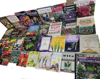 Gardening & Landscape Book Lot: Growing, Pruning, and Plant Care