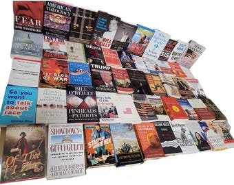 Political Science Book Lot: US Government, Law, Current Events