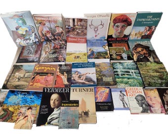 Art History Books Lot: Renaissance, Impressionism, Modern