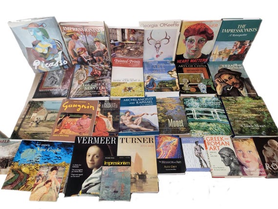 Art History Books Lot: Renaissance, Impressionism, Modern