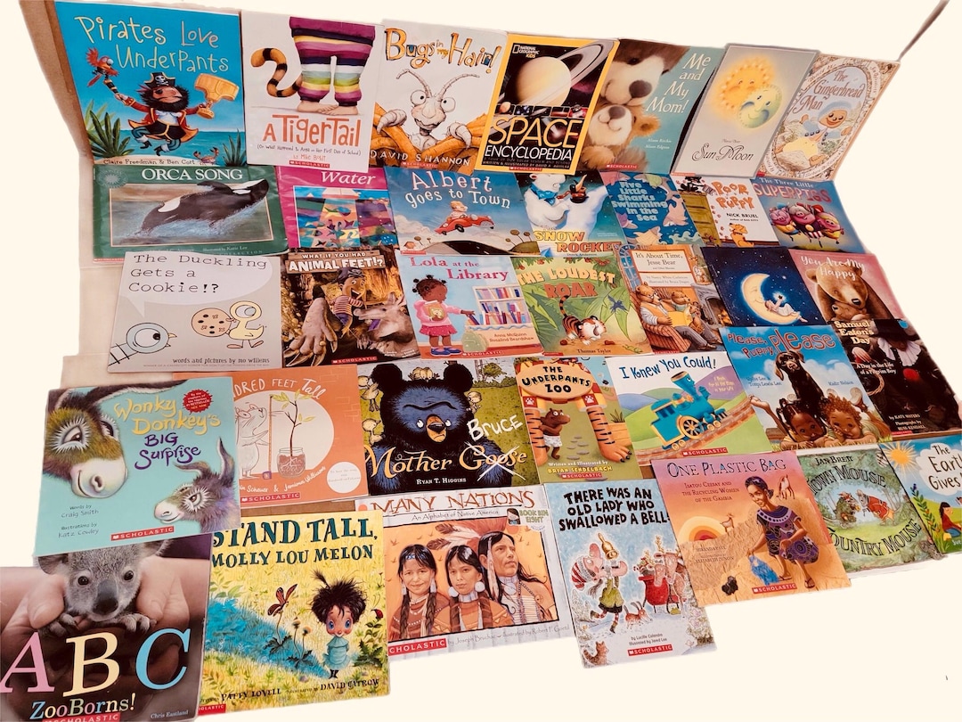 Lot of Scholastic MIX Classroom Teacher Reading Large Kids Children ...