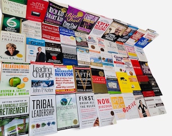 Lot of 10 Business Books: Leadership, Investing, Marketing, Management + More