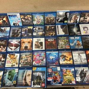 Blu-Ray Movie Collection: Action, Comedy, Romance, Sci-Fi
