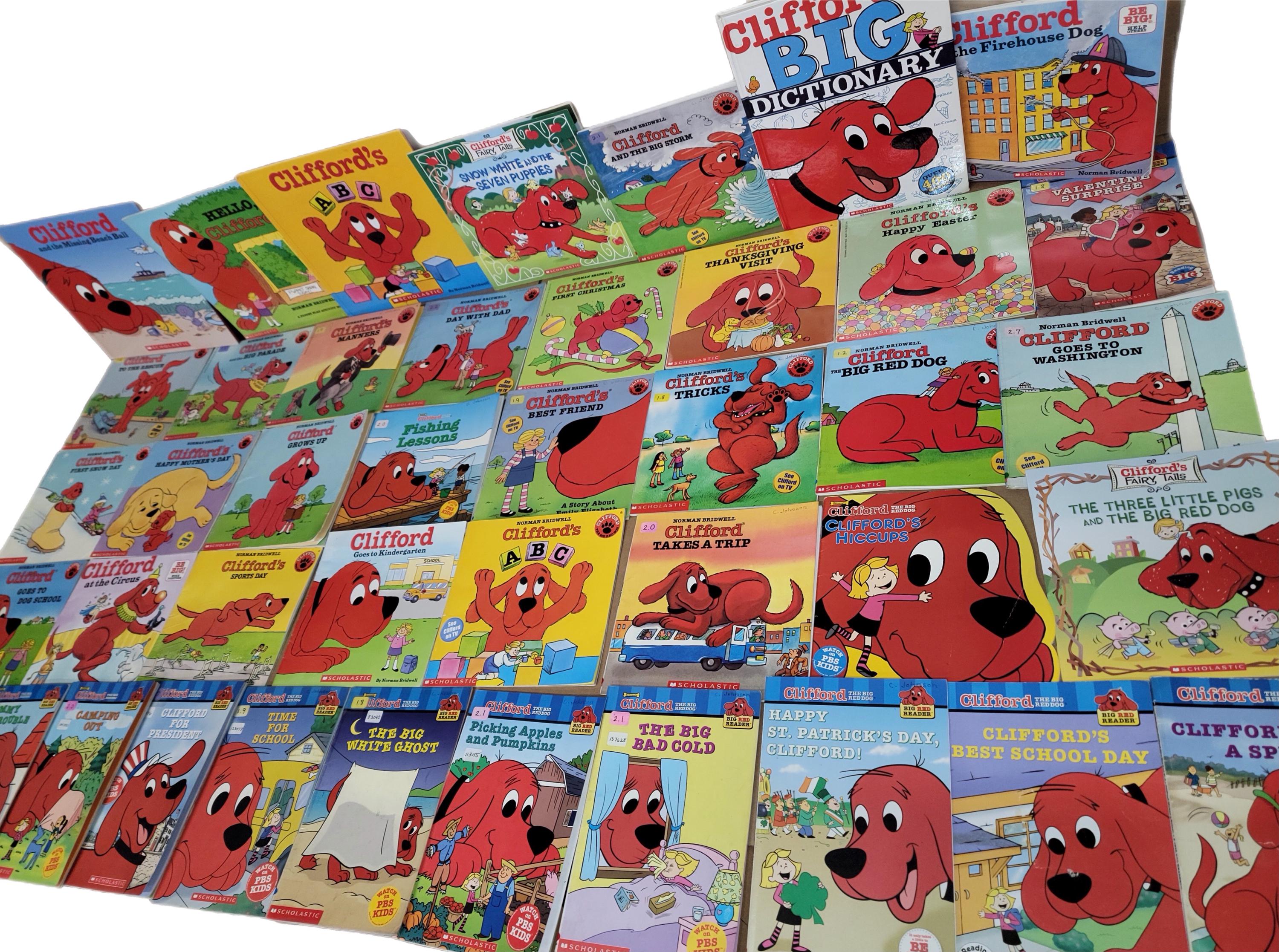 Clifford Big Red Dog Book Lot - Norman Bridwell Scholastic
