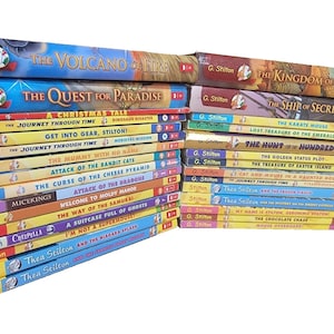 Geronimo Stilton Set - Etsy