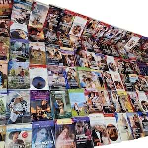 Lot of 20 Harlequin Romance Paperback Books - Unsorted Random Mix