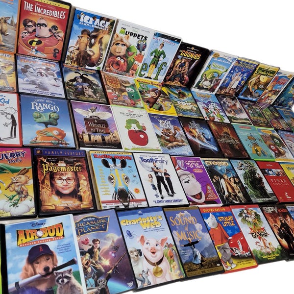 Wholesale Lot of Dvds - Etsy