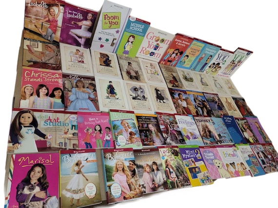 Lot of American Girl Library Doll Collection History