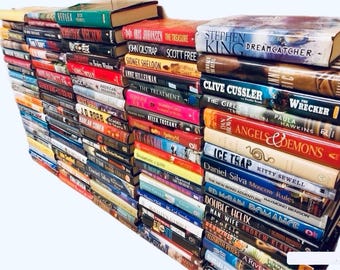 15 Lb Mystery Thriller Hardcover Book Lot: ALL with Dust Jackets