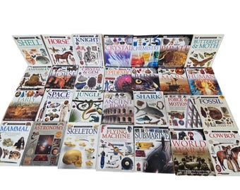 DK Eyewitness Book Lot: Curated Mix, Homeschool Reference - Nature