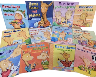 Llama Llama Kids Book Lot of 5: Anna Dewdney Picture Children