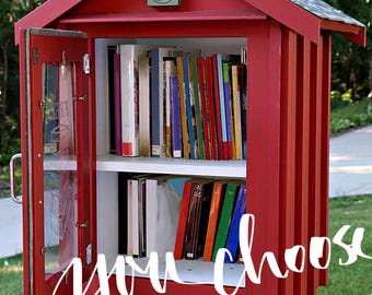 FREE l little Library Assorted Books Lot: Pick Your Genre, Fiction, Nonfiction, Kids + More