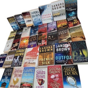 Lot de 10 livres de poche, Sandra Brown