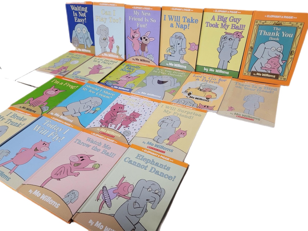 Elephant & Piggie Children Kids Book Lot by Mo Willems (5 Curated