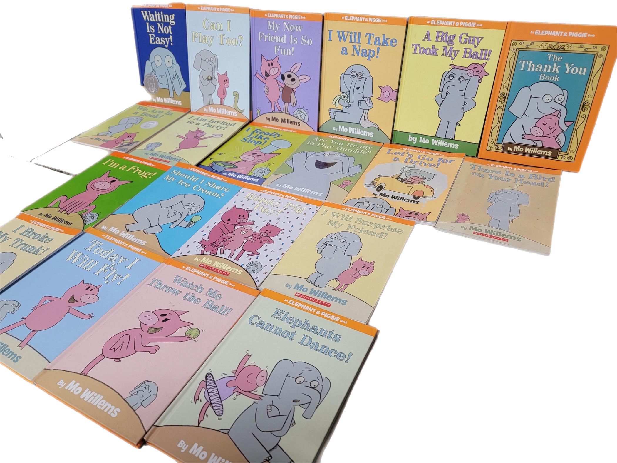 Elephant & Piggie Children Kids Book Lot by Mo Willems (5 Curated