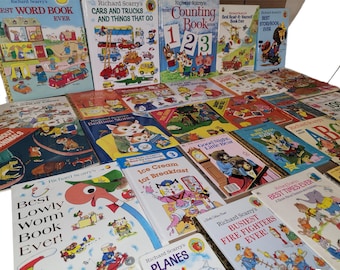Richard Scarry Vintage Children's Books - Lot of 5 Curated Mix