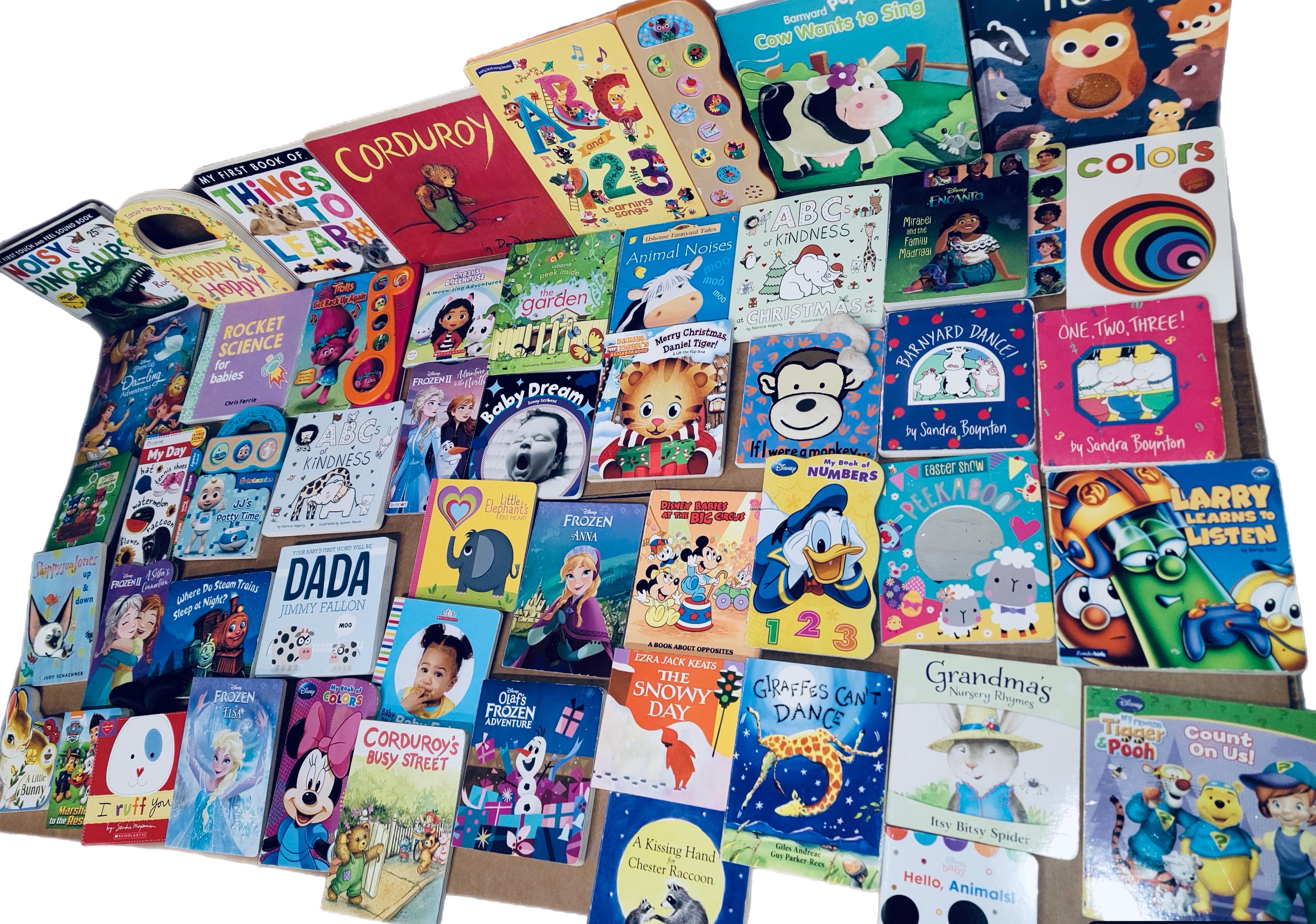 10 Lb Lot: Children's Board Books - Toddler ABC Daycare Baby Library
