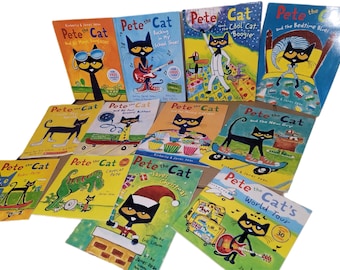 Pete the Cat Book Lot of 5: James Dean, Eric Litwin, Picture & Chapter Books