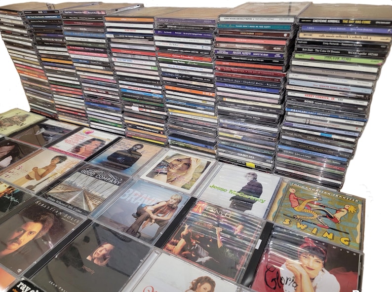 Curated Music CD Lot: Assorted Genres, Original Artwork (you Choose ...